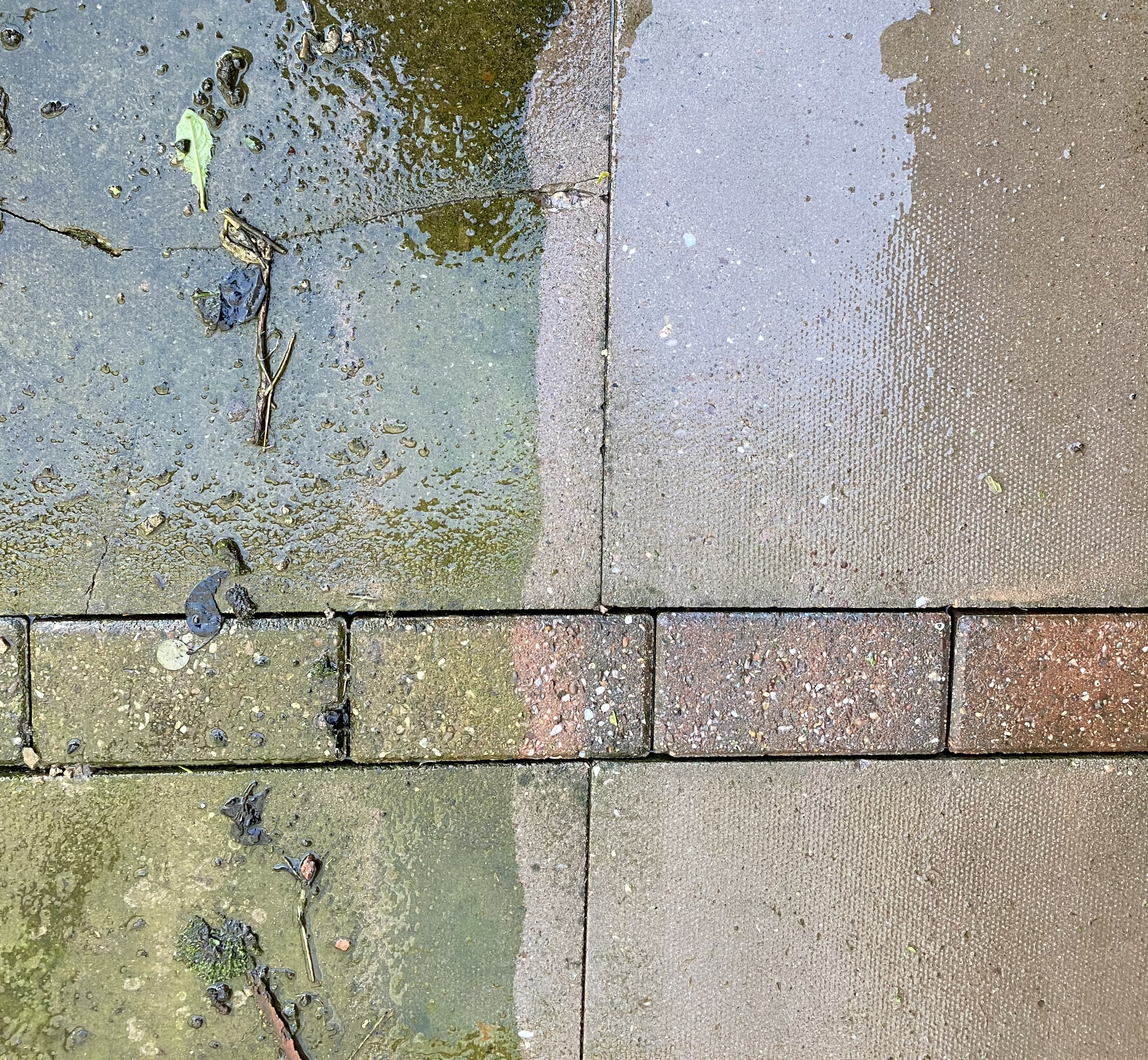 CG Jetwashing carrying out exterior cleaning work in the West Midlands